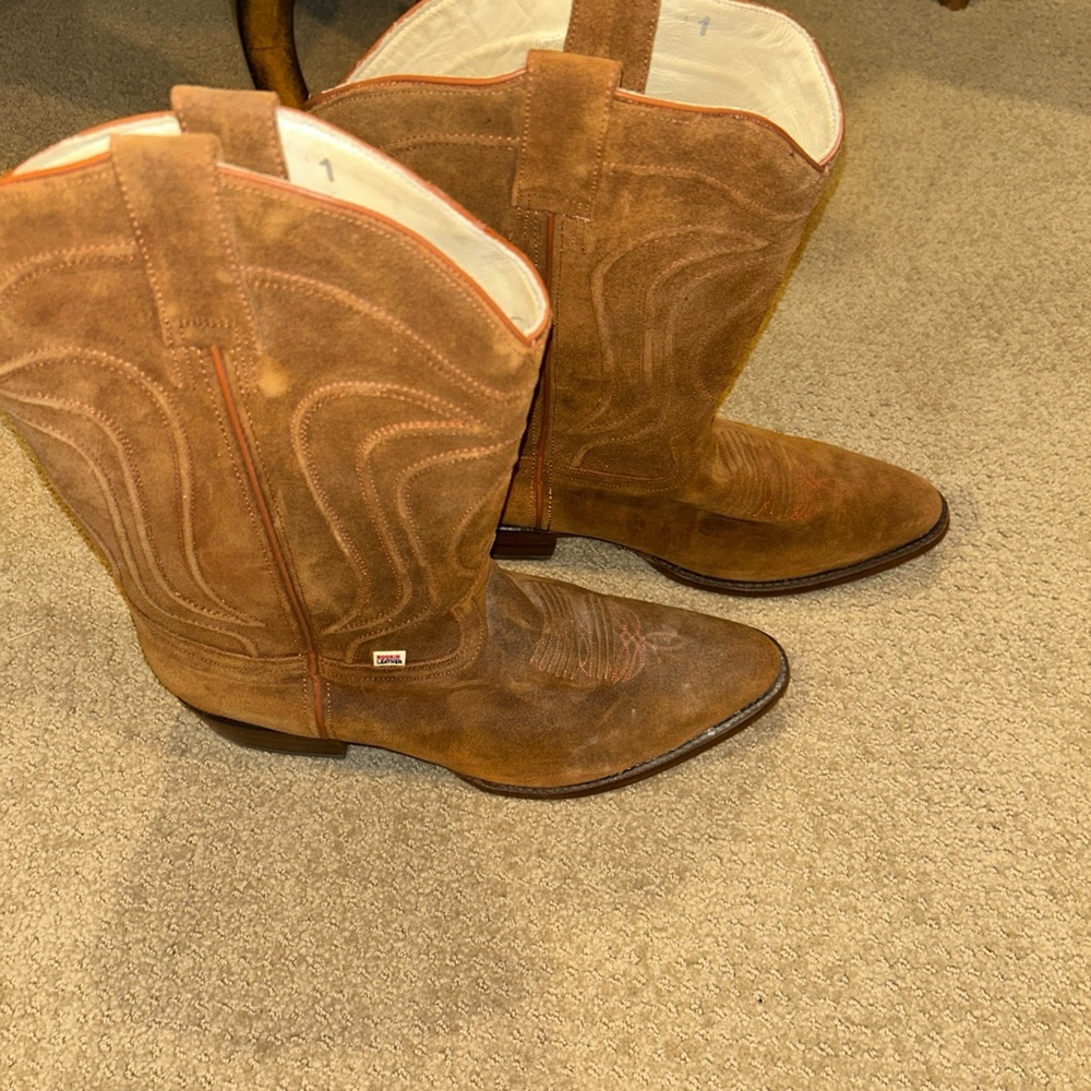 Men's Brown Western Cowboy Boots